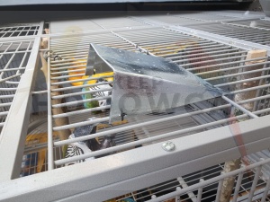 Podajnik, pojemnik, uchwyt, koszyk, rynna na owoce "duży"